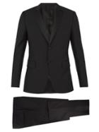 Valentino Satin-lapel Wool And Mohair-blend Tuxedo