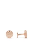 Matchesfashion.com Alice Made This - Oliver Rose Gold Plated Cufflinks - Mens - Pink