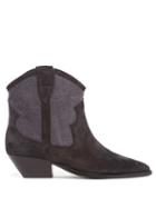 Matchesfashion.com Isabel Marant - Demar Suede Ankle Boots - Womens - Black