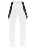 Matchesfashion.com Toni Sailer - Nick Detachable-braces Technical Ski Trousers - Mens - White