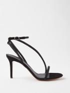 Isabel Marant - Atria Crystal-embellished Suede Sandals - Womens - Black