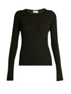 Lemaire Ribbed-knit Wool Sweater