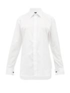 Matchesfashion.com Emma Willis - Selva French Cuff Cotton Shirt - Womens - White