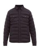 Matchesfashion.com Moncler - Capthen Quilted Down Jacket - Mens - Navy