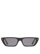 Matchesfashion.com Illesteva - Hogan Rectangle Frame Acetate Sunglasses - Mens - Black