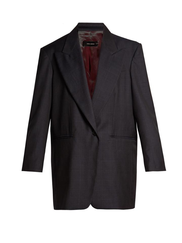 Isabel Marant Meroy Prince Of Wales-checked Jacket