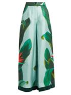 F.r.s - For Restless Sleepers Narciso Flower-print Silk Pyjama Trousers