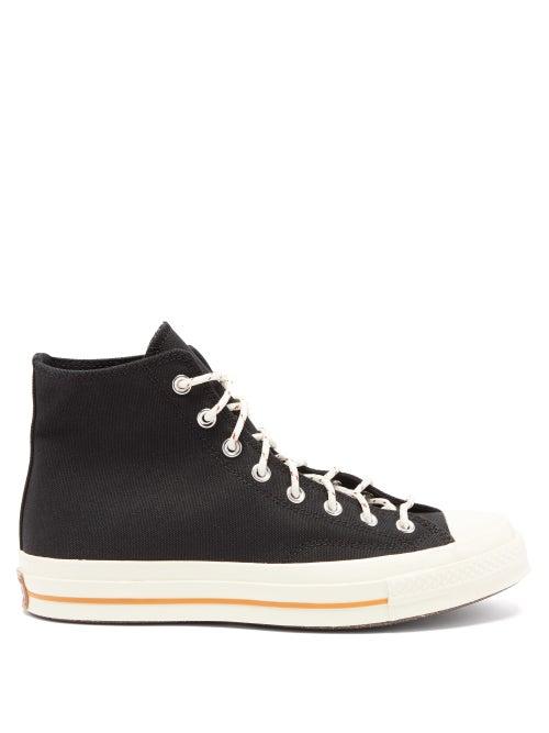 Mens Shoes Converse - Chuck 70 High-top Canvas Trainers - Mens - Black Brown