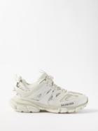 Balenciaga - Track Panelled Trainers - Womens - White