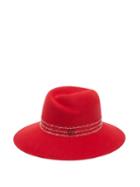Matchesfashion.com Maison Michel - Virginie Showerproof Felt Hat - Womens - Red