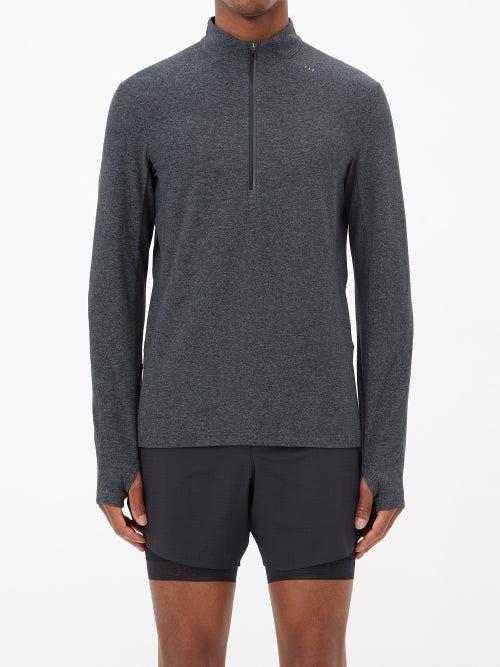 Lululemon - Surge Warm Half-zip Running Top - Mens - Grey