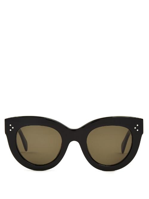 Céline Sunglasses Cat-eye Frame Acetate Sunglasses