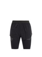 Matchesfashion.com Soar - Elite Race 4.0 Technical-shell Split Shorts - Mens - Black