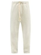 Mens Rtw Loewe - Anagram-embroidered Cotton-jersey Track Pants - Mens - Grey