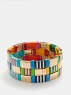 Roxanne Assoulin - A Walk In The Park Enamel Bracelet Set - Womens - Multi