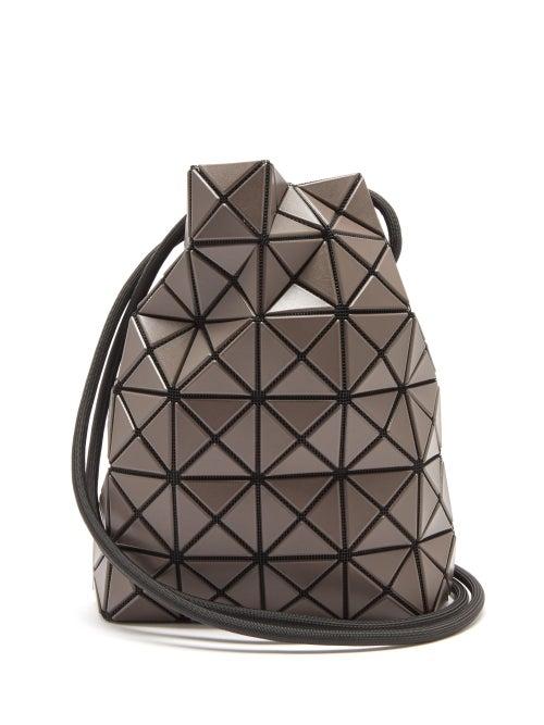 Bao Bao Issey Miyake - Wring Drawstring Pvc Bucket Bag - Womens - Brown