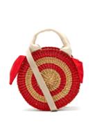 Matchesfashion.com Muu - Rosa Straw Bag - Womens - Red Multi