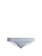 Matchesfashion.com Heidi Klein - Cassis Smocked Bikini Briefs - Womens - Light Blue