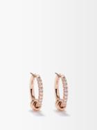 Spinelli Kilcollin - Ara Diamond & 18kt Rose-gold Earrings - Womens - Rose Gold