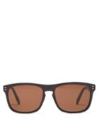 Mens Eyewear Celine Eyewear - D-frame Acetate Sunglasses - Mens - Black
