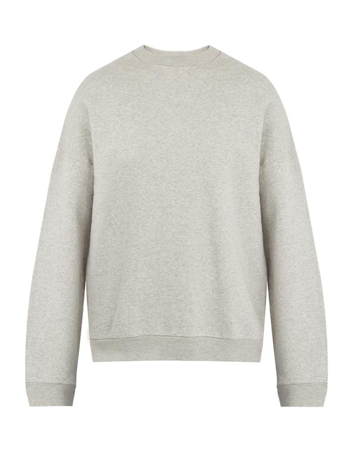 American Vintage Idilpark Crew-neck Cotton Sweatshirt