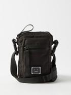 Acne Studios - Arvel Face-plaqce Ripstop Cross-body Bag - Womens - Black