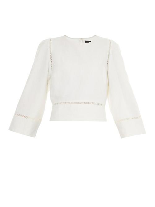 Isabel Marant Rodwell Puff-sleeved Top