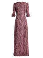 The Vampire's Wife Cate Street Sweeper Liberty Floral-print Dress