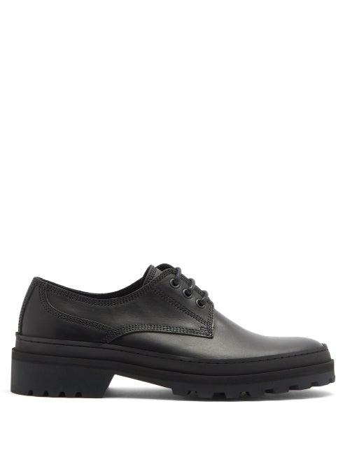 Matchesfashion.com A.p.c. - Clem Leather Derby Shoes - Womens - Black