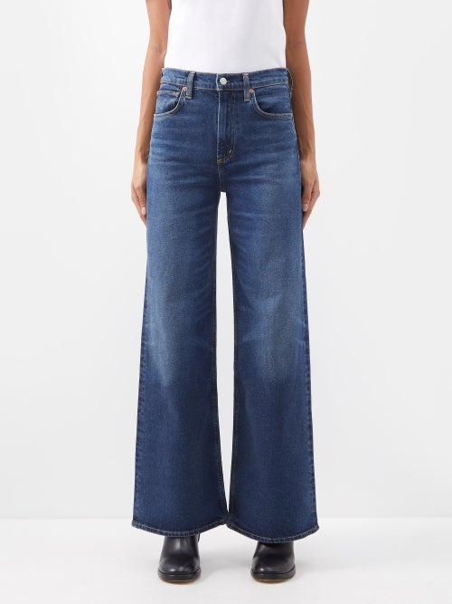 Citizens Of Humanity - Paloma Wide-leg Jeans - Womens - Dark Denim