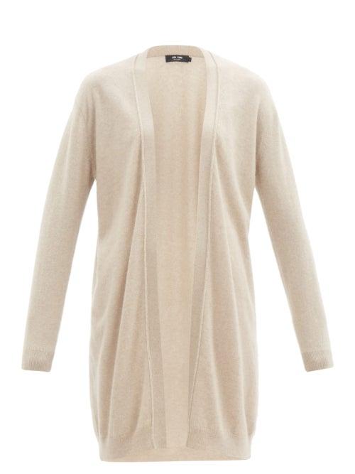 Matchesfashion.com Lisa Yang - Elena Open-front Cashmere Cardigan - Womens - Beige
