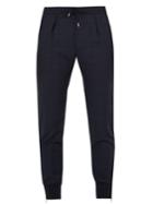 Paul Smith Ribbed-hem Windowpane-check Wool Trousers