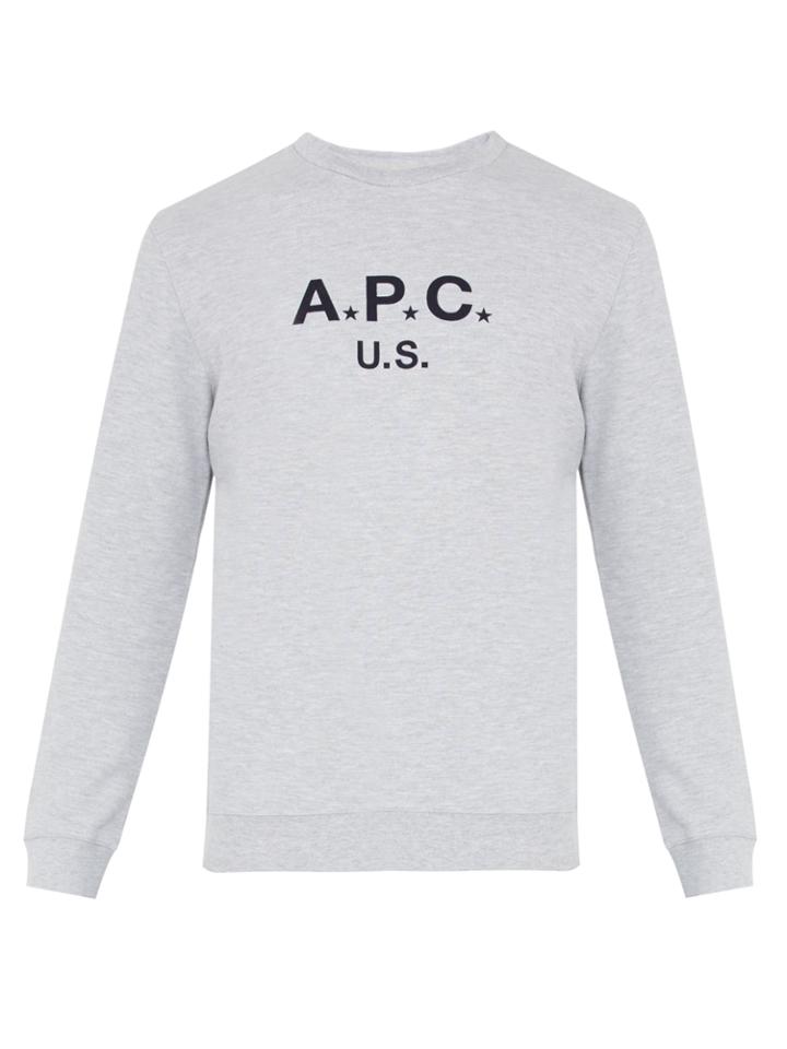 A.p.c. P.c.u.s. Cotton-blend Sweatshirt