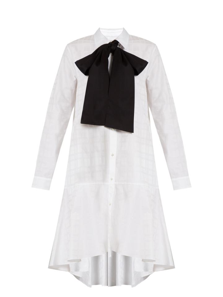 Osman Perfect 5 Amelia Cotton-jacquard Shirtdress