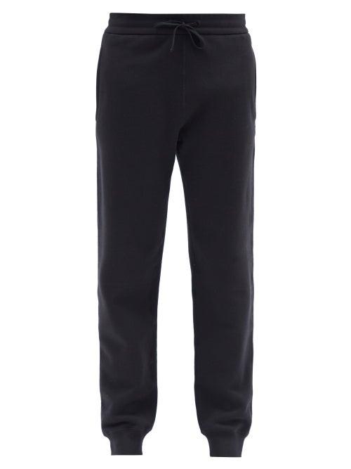The Row - Desya Drawstring-waist Jersey Track Pants - Womens - Black