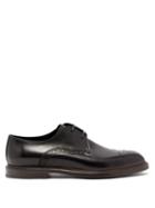 Matchesfashion.com Dolce & Gabbana - Wingtip Leather Derby Shoes - Mens - Black