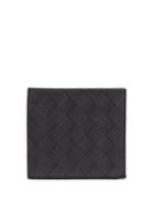 Matchesfashion.com Bottega Veneta - Intrecciato Leather Zip-around Wallet - Mens - Black