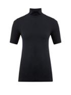 Ladies Lingerie Wolford - Roll-neck Shirt - Womens - Black
