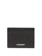 Burberry - Sandon Grained-leather Cardholder - Mens - Black