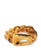 Ladies Jewellery Marni - Tortoiseshell-resin Chain Bracelet - Womens - Orange