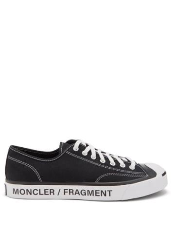 Moncler X Fragment X Converse - Fraylor Ii Canvas Trainers - Mens - Black