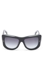 Matchesfashion.com Celine Eyewear - Oversized D-frame Acetate Sunglasses - Womens - Black