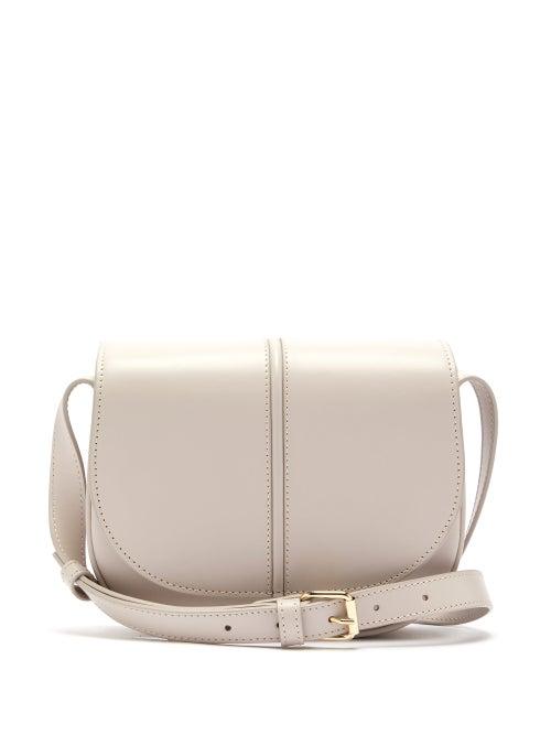 Matchesfashion.com A.p.c. - Betty Leather Cross Body Bag - Womens - Grey