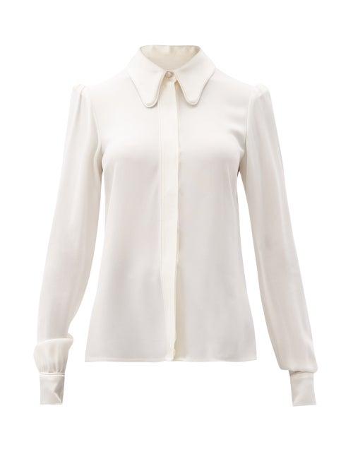 Matchesfashion.com Goat - Lucinda Cady Shirt - Womens - Ivory