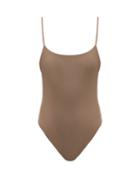 Matchesfashion.com Jade Swim - Trophy Scoop Back Swimsuit - Womens - Nude
