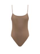 Matchesfashion.com Jade Swim - Trophy Scoop Back Swimsuit - Womens - Nude