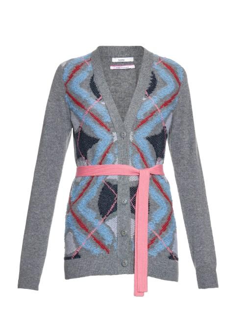 Barrie Viber Argyll Cashmere Cardigan