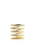 Matchesfashion.com Gucci - Ouroboros Snake 18kt Gold & Turquoise Ring - Womens - Gold