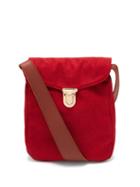 Matchesfashion.com Gabriel For Sach - Zuroncito Cotton-canvas And Leather Bag - Womens - Red Multi