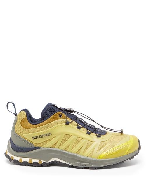 Matchesfashion.com Salomon - Xa-pro Fusion Adv Mesh Trainers - Mens - Yellow